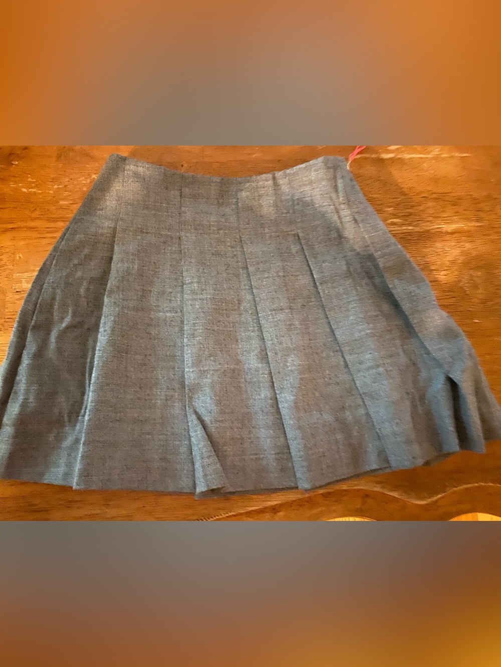 Crewcuts Gray Pleated School Skirt